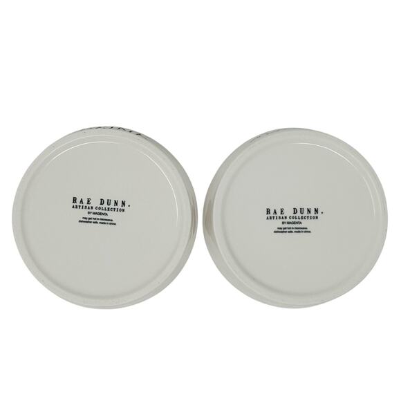 Cat Food and Water Dish Rae Dunn by Magenta Artisan Collection - Picture 2 of 5